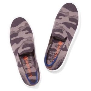 Rothy's Taupe Camo Slip On Sneakers